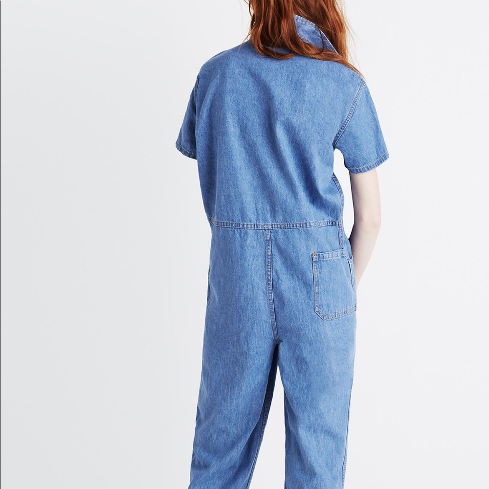 Caron Callahan™ Crawford Denim Jumpsuit - Picture 2 of 5